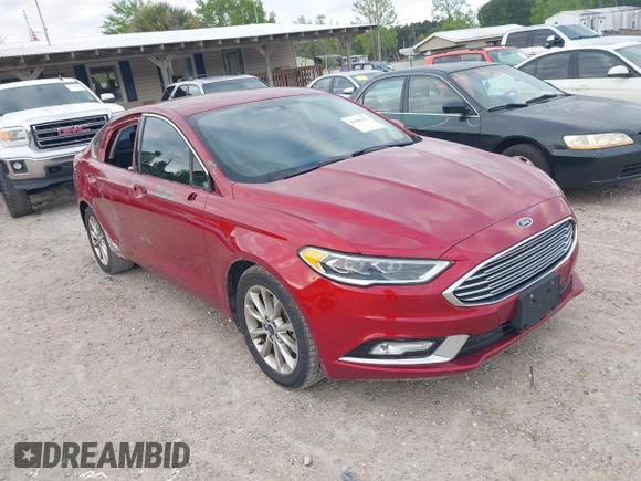 2017 Ford Fusion SE z VIN 3FA6P0HD2HR401046, wystawiony jako IAAI lot #41965539 z przebiegiem 92 664 mil mil oraz . Historia ofert i sprzedaży dostępna na DreamBid. Obrazek 1.