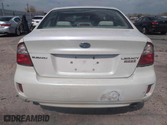 2008 Subaru Legacy with VIN 4S3BL616986224432, listed as a Copart auction lot 53734355 with 203,928 mi miles and Salvage title. Bid and sale history available at DreamBid. Image 6.