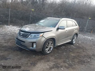 2014 Kia Sorento SX Limited with VIN 5XYKWDA71EG510837, listed as a IAAI auction lot 41311819 with 119,344 mi miles. Bid and sale history available at carsss.com. Image 2.