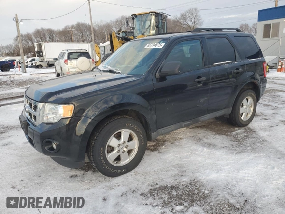 2011 Ford Escape XLT with VIN 1FMCU9DG4BKA37052, listed as a Copart auction lot 88794675 with 170,805 mi miles and Non repairable. Bid and sale history available at DreamBid. Image 1.