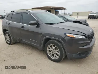2015 Jeep Cherokee Latitude with VIN 1C4PJLCB1FW643005, listed as a Copart auction lot 46163045 with 134,840 mi miles and Salvage Title. Bid and sale history available at DreamBid. Image 4.
