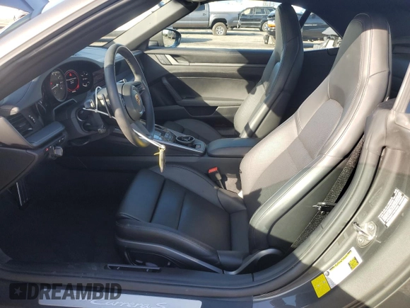 2023 Porsche 911 Carrera S with VIN WP0CB2A91PS248028, listed as a Copart auction lot 44021485 with 5,100 mi miles and Salvage Title. Bid and sale history available at carsss.com. Image 7.
