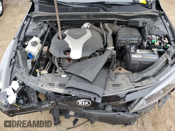 2015 Kia Optima SX Turbo with VIN 5XXGR4A65FG380121, listed as a Copart auction lot 42238975 with 127,583 mi miles and Salvage Title. Bid and sale history available at carsss.com. Image 11.