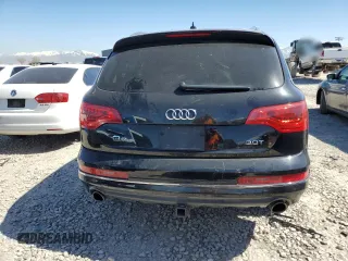 2015 Audi Q7 3.0T Premium Plus with VIN WA1LGBFE1FD022169, listed as a Copart auction lot 50714875 with 90,939 mi miles and Salvage Title. Bid and sale history available at carsss.com. Image 6.