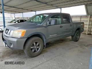 2013 Nissan Titan SV with VIN 1N6AA0EC4DN313935, listed as a Copart auction lot 57950695 with 246,851 mi miles and Salvage title. Bid and sale history available at DreamBid. Image 1.