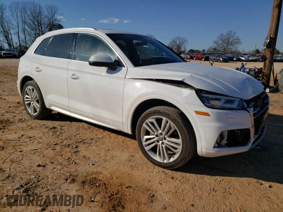 2018 Audi Q5 Prestige with VIN WA1CNAFYXJ2205150, listed as a Copart auction lot 46422805 with 94,470 mi miles and Salvage Title. Bid and sale history available at carsss.com. Image 4.