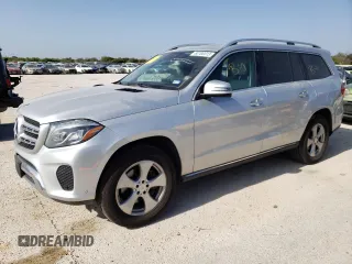 2017 Mercedes-Benz GLS with VIN 4JGDF6EE3HA786062, listed as a Copart auction lot 60700013 with 83,123 mi miles. Bid and sale history available at carsss.com. Image 1.
