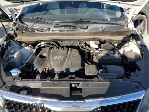 2015 Kia Sportage LX with VIN KNDPBCAC3F7781972, listed as a Copart auction lot 46041475 with 140,832 mi miles and Salvage Title. Bid and sale history available at carsss.com. Image 12.