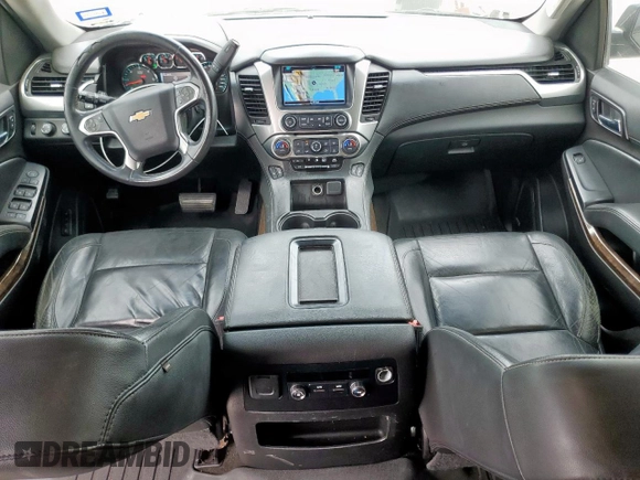 2016 Chevrolet Tahoe LT with VIN 1GNSKBKC5GR435051, listed as a Copart auction lot 57358325 with 171,241 mi miles and Salvage title. Bid and sale history available at DreamBid. Image 8.