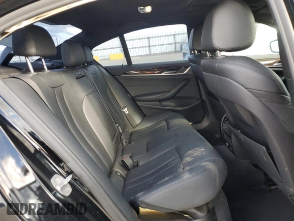 2019 BMW 5 Series 530i with VIN WBAJA5C59KWA58193, listed as a Copart auction lot 44623275 with 115,573 mi miles and Salvage Title. Bid and sale history available at DreamBid. Image 10.