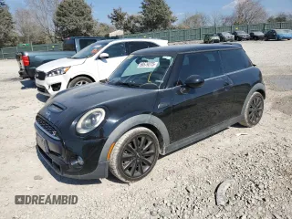 2016 MINI Hardtop S with VIN WMWXP7C55G3B49216, listed as a Copart auction lot 50579275 with 107,977 mi miles and Salvage Title. Bid and sale history available at DreamBid. Image 1.