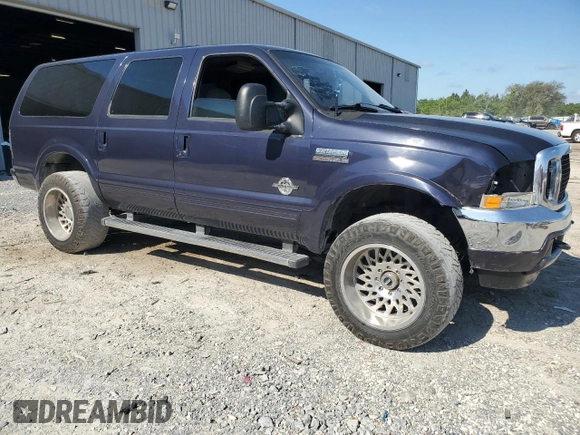 2001 Ford Excursion Limited с VIN 1FMNU42F31EB63664, выставлен на аукционе Copart как лот 52858005 с пробегом 202 962 миль миль и Списание • Salvage title. История ставок и продаж доступна на DreamBid. Изображение 4.