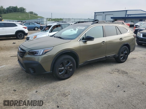 2020 Subaru Outback Onyx XT with VIN 4S4BTGKDXL3140418, listed as a Copart auction lot 58481975 with 114,938 mi miles and Salvage title. Bid and sale history available at DreamBid. Image 1.