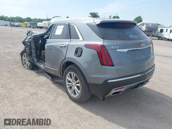2020 Cadillac XT5 Premium Luxury FWD with VIN 1GYKNCRS3LZ131028, listed as a IAAI auction lot 42232140 with Not provided miles and . Bid and sale history available at DreamBid. Image 3.