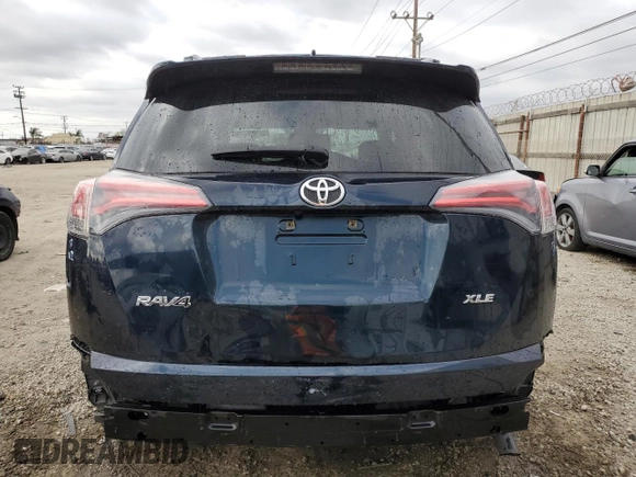 2017 Toyota RAV4 XLE with VIN JTMWFREV7HD098014, listed as a Copart auction lot 53913395 with 131,933 mi miles and Salvage Title. Bid and sale history available at DreamBid. Image 6.
