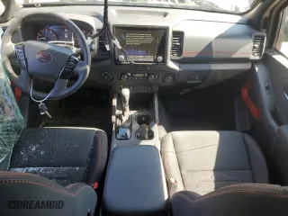 2024 Nissan Frontier PRO-4X with VIN 1N6ED1EK7RN610467, listed as a Copart auction lot 50138015 with 24,723 mi miles and Salvage Title. Bid and sale history available at carsss.com. Image 8.