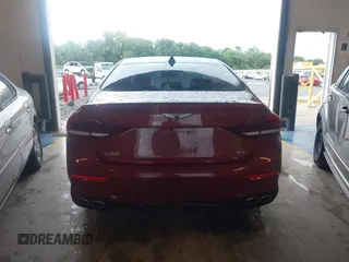 2018 Genesis G80 Sport with VIN KMHGN4JB4JU225812, listed as a IAAI auction lot 42314901 with 109,005 mi miles and . Bid and sale history available at DreamBid. Image 16.