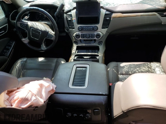2019 GMC Yukon Denali with VIN 1GKS1CKJ7KR194428, listed as a Copart auction lot 71191064 with 56,409 mi miles and Salvage Title. Bid and sale history available at carsss.com. Image 8.