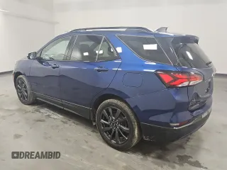2023 Chevrolet Equinox RS z VIN 3GNAXWEG2PS126153, wystawiony jako Copart lot #53399455 z przebiegiem 49 324 mil mil oraz Czysty tytuł • Clean title. Historia ofert i sprzedaży dostępna na DreamBid. Obrazek 2.