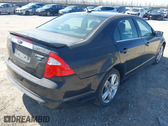 2010 Ford Fusion SPORT with VIN 3FAHP0DC4AR261402, listed as a IAAI auction lot 41751517 with 216,670 mi miles. Bid and sale history available at carsss.com. Image 4.