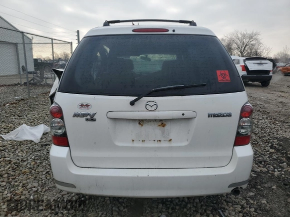 2005 Mazda MPV LX z VIN JM3LW28J450534573, wystawiony jako Copart lot #86167564 z przebiegiem 196 056 mil mil oraz Szkoda całkowita • Salvage title. Historia ofert i sprzedaży dostępna na DreamBid. Obrazek 6.