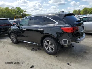 2019 Acura MDX with VIN 5J8YD3H39KL003375, listed as a Copart auction lot 50595035 with 69,528 mi miles and Salvage Title. Bid and sale history available at carsss.com. Image 2.