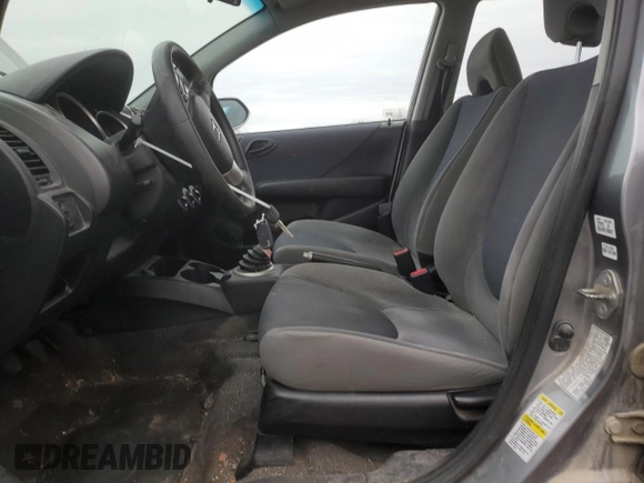 2008 Honda Fit with VIN JHMGD37428S802190, listed as a Copart auction lot 47075375 with 233,373 mi miles and Clean Title. Bid and sale history available at carsss.com. Image 7.