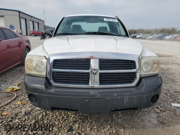 2007 Dodge Dakota ST with VIN 1D7HE22K87S199866, listed as a Copart auction lot 78001294 with 120,374 mi miles and Salvage Title. Bid and sale history available at DreamBid. Image 5.