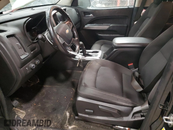 2018 Chevrolet Colorado 4WD LT with VIN 1GCGTCEN9J1316228, listed as a Copart auction lot 55973725 with 54,282 mi miles and Salvage title. Bid and sale history available at DreamBid. Image 7.