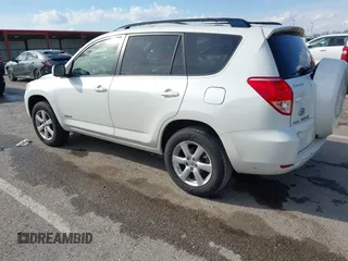 2007 Toyota RAV4 Limited with VIN JTMZD31V375061377, listed as a IAAI auction lot 41854747 with 188,067 mi miles. Bid and sale history available at carsss.com. Image 3.