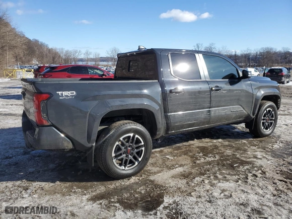 2024 Toyota Tacoma 4WD SR5 with VIN 3TMLB5JN2RM016404, listed as a Copart auction lot 45946765 with 5,301 mi miles and Salvage Title. Bid and sale history available at carsss.com. Image 3.