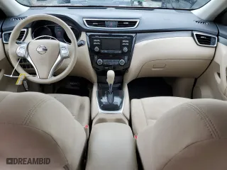 2015 Nissan Rogue S with VIN KNMAT2MT8FP557489, listed as a Copart auction lot 50289345 with 81,364 mi miles and Salvage Title. Bid and sale history available at carsss.com. Image 8.