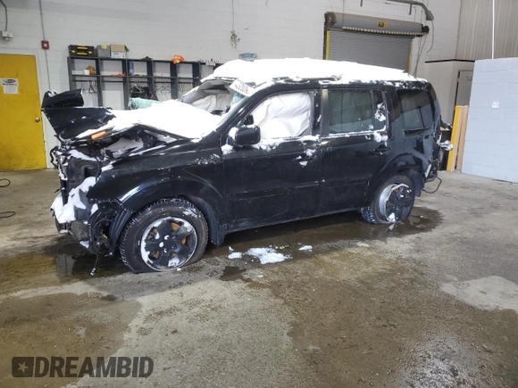2011 Honda Pilot EX with VIN 5FNYF4H42BB037488, listed as a Copart auction lot 45203955 with Not Provided miles and Salvage Title. Bid and sale history available at DreamBid. Image 1.