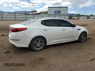2015 Kia Optima LX with VIN 5XXGM4A77FG363571, listed as a Copart auction lot 57318565 with 113,324 mi miles and Salvage title. Bid and sale history available at DreamBid. Image 3.