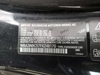 2015 BMW 4 Series 428i xDrive z VIN WBA3N9C57FK248170, wystawiony jako Copart lot #43740655 z przebiegiem 77 401 mil mil oraz Czysty tytuł • Clean title. Historia ofert i sprzedaży dostępna na DreamBid. Obrazek 12.