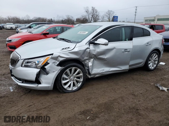2016 Buick LaCrosse Sport Touring with VIN 1G4G45G33GF254109, listed as a Copart auction lot 86639084 with 26,722 mi miles and Salvage Title. Bid and sale history available at carsss.com. Image 1.