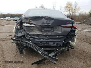 2023 BMW i4 M50 with VIN WBY33AW05PFP05464, listed as a Copart auction lot 82332714 with 14,644 mi miles and Salvage Title. Bid and sale history available at carsss.com. Image 6.