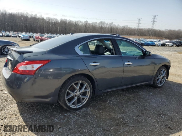 2011 Nissan Maxima SV with VIN 1N4AA5AP7BC844747, listed as a Copart auction lot 43202285 with 186,879 mi miles and Clean title. Bid and sale history available at DreamBid. Image 3.
