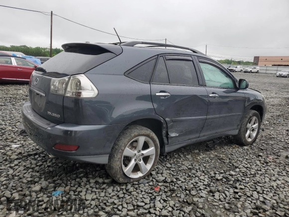 2008 Lexus RX 350 z VIN 2T2HK31U08C084625, wystawiony jako Copart lot #55668295 z przebiegiem 161 998 mil mil oraz Szkoda całkowita • Salvage title. Historia ofert i sprzedaży dostępna na DreamBid. Obrazek 3.