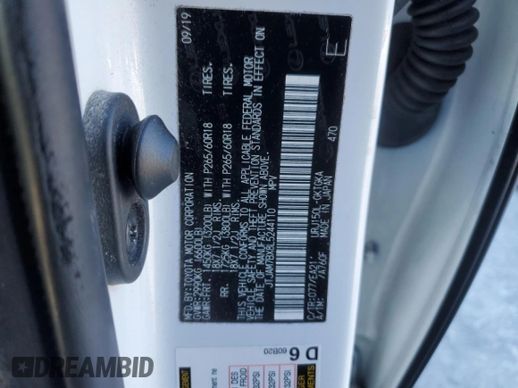 2020 Lexus GX 460 Premium z VIN JTJAM7BX8L5244110, wystawiony jako Copart lot #46240295 z przebiegiem 112 974 mil mil oraz Szkoda całkowita • Salvage title. Historia ofert i sprzedaży dostępna na DreamBid. Obrazek 14.