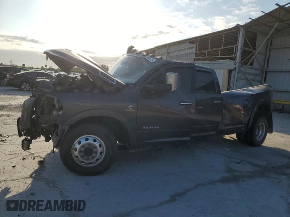 2020 Ram 3500 Laramie with VIN 3C63RRJL8LG109295, listed as a Copart auction lot 76579614 with 0 mi miles and Non Repairable. Bid and sale history available at carsss.com. Image 2.