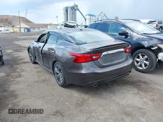 2016 Nissan Maxima SV with VIN 1N4AA6AP0GC904168, listed as a IAAI auction lot 41865822 with 121,999 mi miles and . Bid and sale history available at DreamBid. Image 3.