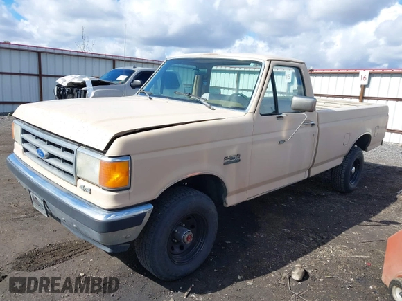1991 Ford F-150 with VIN 2FTEF14Y2MCA15592, listed as a IAAI auction lot 41798807 with 64,500 mi miles. Bid and sale history available at carsss.com. Image 2.