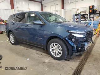 2024 Chevrolet Equinox LT with VIN 3GNAXUEG0RL346621, listed as a Copart auction lot 53759735 with 15,796 mi miles and Clean Title. Bid and sale history available at carsss.com. Image 4.