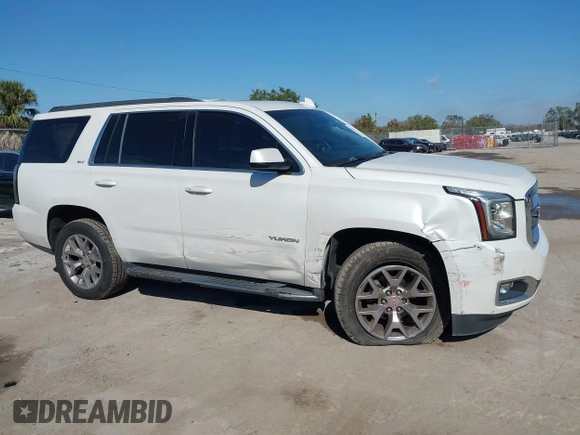 2017 GMC Yukon SLT with VIN 1GKS1BKC7HR368759, listed as a IAAI auction lot 41477644 with 1 mi miles. Bid and sale history available at carsss.com. Image 6.