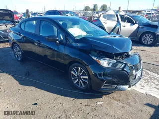 2021 Nissan Versa SV with VIN 3N1CN8EV3ML886571, listed as a IAAI auction lot 40835680 with NaN miles. Bid and sale history available at carsss.com. Image 1.