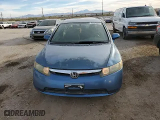 2007 Honda Civic Sdn LX with VIN JHMFA16557S002873, listed as a Copart auction lot 84623554 with 199,929 mi miles and Salvage Title. Bid and sale history available at carsss.com. Image 5.