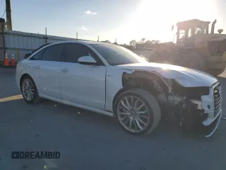 2014 Audi A6 3.0T Prestige with VIN WAUHGAFC1EN037698, listed as a Copart auction lot 45731955 with 128,050 mi miles and Clean Title. Bid and sale history available at carsss.com. Image 4.