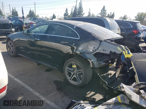 2019 Mercedes-Benz CLS with VIN WDD2J5JB2KA046855, listed as a Copart auction lot 57278503 with 29,645 mi miles. Bid and sale history available at carsss.com. Image 2.
