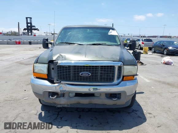 2001 Ford Excursion Limited with VIN 1FMNU42S91EA39377, listed as a IAAI auction lot 42359734 with 156,168 mi miles and . Bid and sale history available at DreamBid. Image 13.